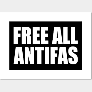 FREE ALL ANTIFAS Posters and Art